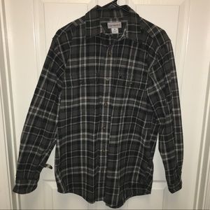 Men's Carhartt Flannel button up shirt